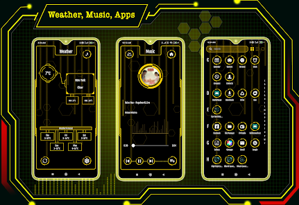 Screenshot 3 for Visionary Launcher MOD APK 42.0 (Premium Unlock) Android