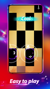 Piano Beat EDM Music Tiles MOD APK 1.2.1 (Unlimited Gold Unlock Vip) Android screenshot
