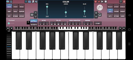 Screenshot 3 for Arranger Keyboard MOD APK 3.8.1 (Premium Unlocked) Android