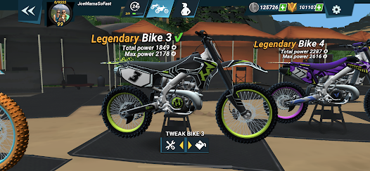 Screenshot 5 for Mad Skills Motocross 3 Mod APK 4.7.8 (money) Android