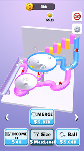 Screenshot 6 for Idle Orbital Marble MOD APK 1.3.4 (Unlimited Money) Android