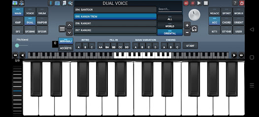 Arranger Keyboard MOD APK 3.8.1 (Premium Unlocked) Android screenshot