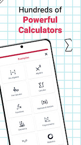 Screenshot 3 for Symbolab Math Problem Solver MOD APK v10.7.1 (Premium Unlocked) Android