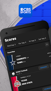 CBS Sports App Scores News MOD APK 10.43 (Premium Unlocked) Android screenshot