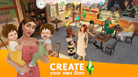 The Sims Free Play Mod APK 5.82.0 (money) Android screenshot