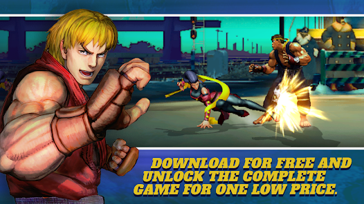 Street Fighter IV CE MOD APK 1.04.00 (Attack Multiplier God Mode) Android screenshot