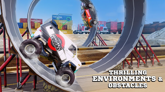 Screenshot 3 for Monster Truck Xtreme Racing MOD APK 3.4.268 (Unlimited Gold) Android