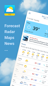 Weather Meteored Pro News APK 8.1.3 (Paid) Android screenshot