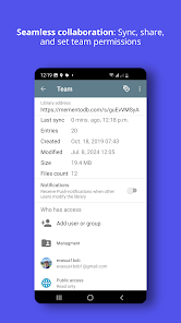 Screenshot 6 for Memento Database MOD APK v5.5.1 (Pro Unlocked) Android