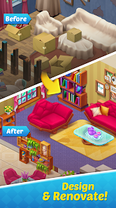 Merge Memory Town Decor MOD APK 0.5.3 (Random Rewards No Ads) Android screenshot