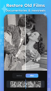 Screenshot 4 for AI Video Enhancer HiQuality MOD APK 1.4.1 (Premium Unlocked) Android