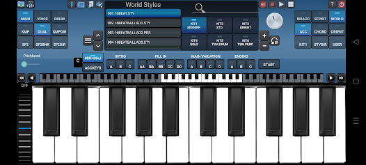 Screenshot 7 for Arranger Keyboard MOD APK 3.8.1 (Premium Unlocked) Android