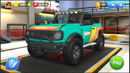 Car Makeover Match Custom MOD APK 1.50 (Unlimited Stars Money) Android screenshot