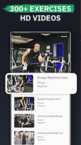 Screenshot 4 for Fitvate Gym Home Workout MOD APK 9.4 (Premium Unlocked) Android