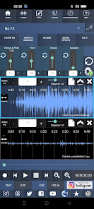 Screenshot 3 for Audiosdroid Audio Studio MOD APK 3.0.7 (Premium Unlocked) Android