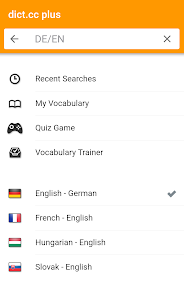 dict.cc dictionary APK v12.0.8 (Full Paid) Android screenshot