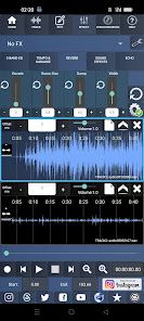 Screenshot 4 for Audiosdroid Audio Studio MOD APK 3.0.7 (Premium Unlocked) Android