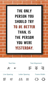 Screenshot 3 for Quotes Creator Quote Maker MOD APK v5.2.7 (Premium Unlocked) Android