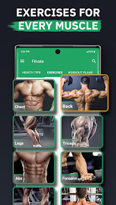 Screenshot 5 for Fitvate Gym Home Workout MOD APK 9.4 (Premium Unlocked) Android