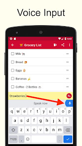 Screenshot 5 for Shopping List Simple Easy Pro APK 2.96 Android