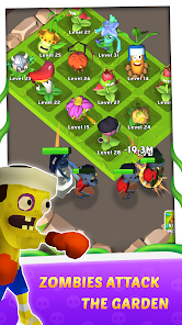 Screenshot 3 for Merge Plants 3D Garden Defense MOD APK 1.0.18 (Unlimited Money No Ads) Android