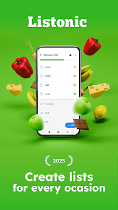 Grocery Shopping List Listonic MOD APK 8.3.5 (Premium Unlocked) Android screenshot