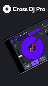 Screenshot 1 for Cross DJ Pro Mix your music APK v4.0.12 (Full Patched) Android