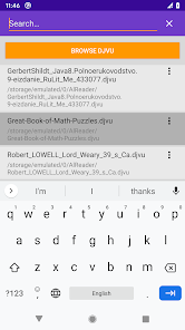Screenshot 8 for DjVu Reader Viewer MOD APK 1.0.110 (Premium Unlocked) Android