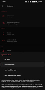Screenshot 7 for Oxygen Updater MOD APK 6.2.0 (Ad-Free) Android