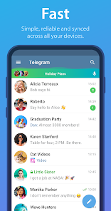 Telegram Mod APK 15.2 Android screenshot