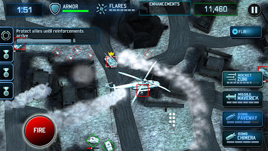 Screenshot 8 for Drone Shadow Strike MOD APK 1.31.263 (Unlimited Spend) Android