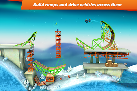 Bridge Constructor Stunts APK 4.2 (Full Game) Android screenshot