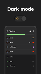 Screenshot 5 for Grocery Shopping List Listonic MOD APK 8.3.5 (Premium Unlocked) Android