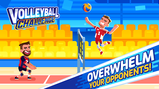 Volleyball Challenge 2024 MOD APK 1.0.63 (Unlimited Money Unlocked) Android screenshot