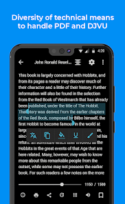 Screenshot 4 for FullReader e-book reader MOD APK 4.3.5 (Premium Unlocked) Android