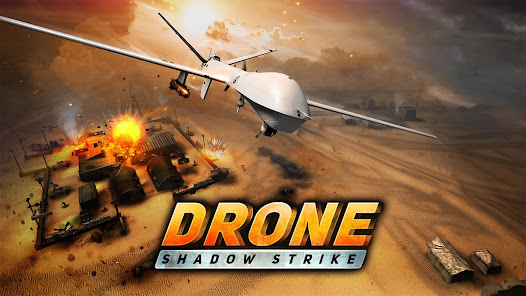 Screenshot 1 for Drone Shadow Strike MOD APK 1.31.263 (Unlimited Spend) Android