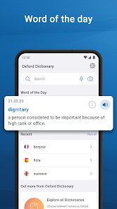 Screenshot 7 for Oxford Dictionary MOD APK 15.2.1035 (Premium Unlocked) Android