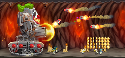 Screenshot 2 for Jetpack Joyride Mod APK 1.99.7 (money) Android
