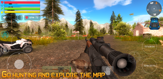 Screenshot 3 for Russian Car Driver UAZ HUNTER MOD APK 1.0.2 (Unlimited Money) Android