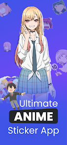 999K Anime Stickers WASticker MOD APK 6.1 (Premium Unlocked) Android screenshot