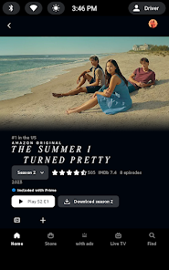 Screenshot 7 for Amazon Prime Video MOD APK 3.0.356.5547 (Premium Unlocked) Android