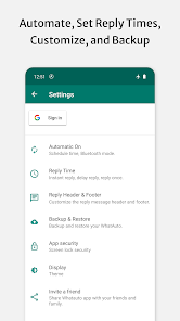 Screenshot 8 for WhatsAuto Reply App MOD APK 2.95 (Premium Unlocked) Android