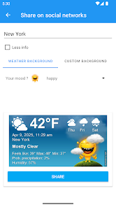 Screenshot 7 for Weather XL PRO MOD APK v1.5.5.9 (Pro Unlocked) Android