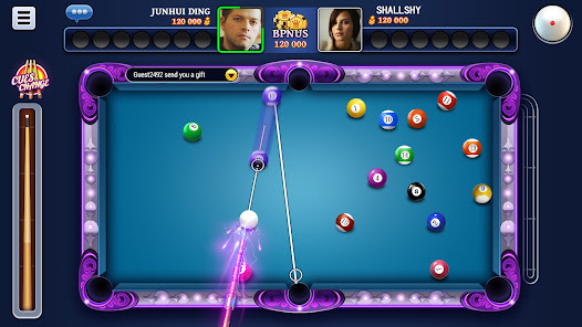 8 Ball Blitz Billiards Games MOD APK 1.01.05 (Long Line) Android screenshot