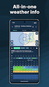 Windy.app wind weather live Pro Mod APK 35.0.2 Android screenshot