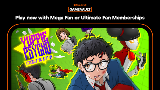 Crunchyroll Yuppie Psycho MOD APK 2.7.334 (Full Game) Android screenshot