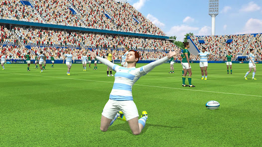 Screenshot 8 for Rugby Nations 24 MOD APK 1.3.0.171(Dumb Enemy Unlimited Money No ADS) Android