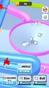 Screenshot 3 for Idle Orbital Marble MOD APK 1.3.4 (Unlimited Money) Android