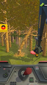 Mega Harvester Lumber Factory MOD APK 1.0.7 (Unlimited Money) Android screenshot