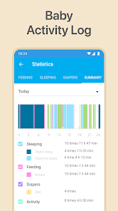 Screenshot 4 for Baby Breastfeeding Tracker MOD APK 4.15.0 (Gold Unlocked) Android